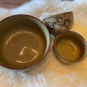 v i n t a g e Japanese Harvest style Stoneware